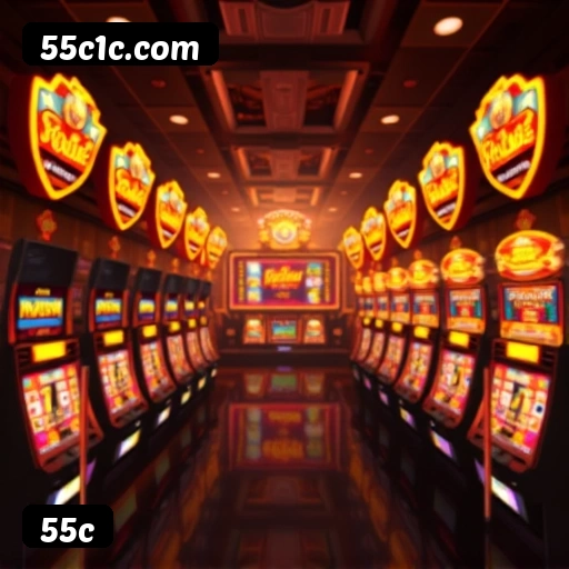 Material promocional do app 55c — ilustração, não métricas auditadas nesta página